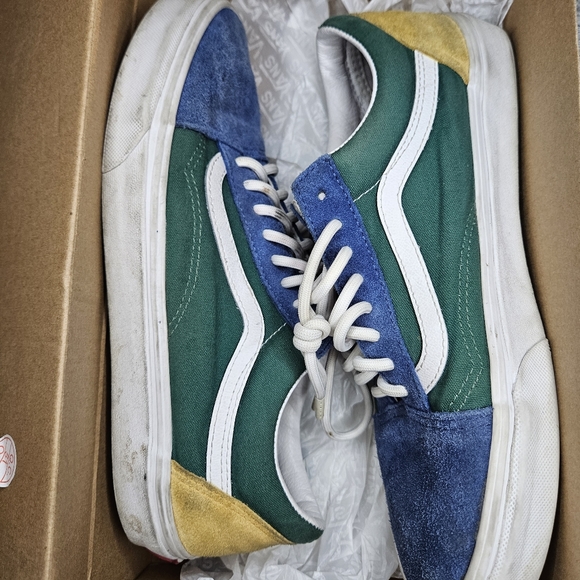 Vans Other - Vans Old Skool Yacht Club 9.0M/10.5W Blue/Green/Red Men's 9 Women's 10.5